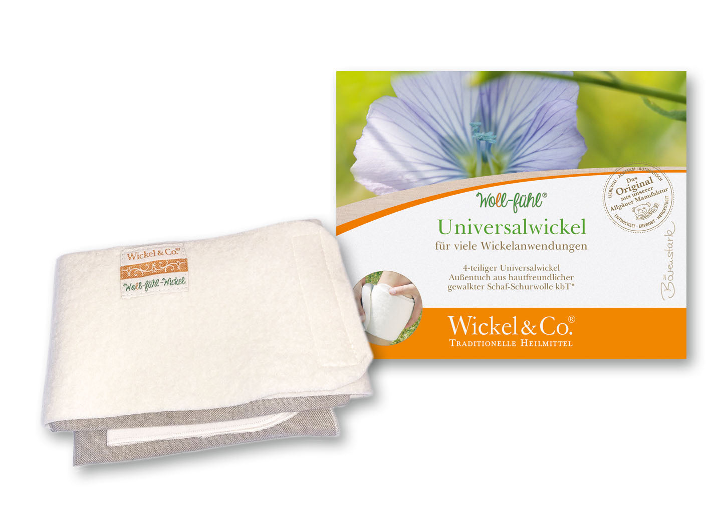Woll-fühl® Universalwickel - Wickel & Co.® - 4260646090094