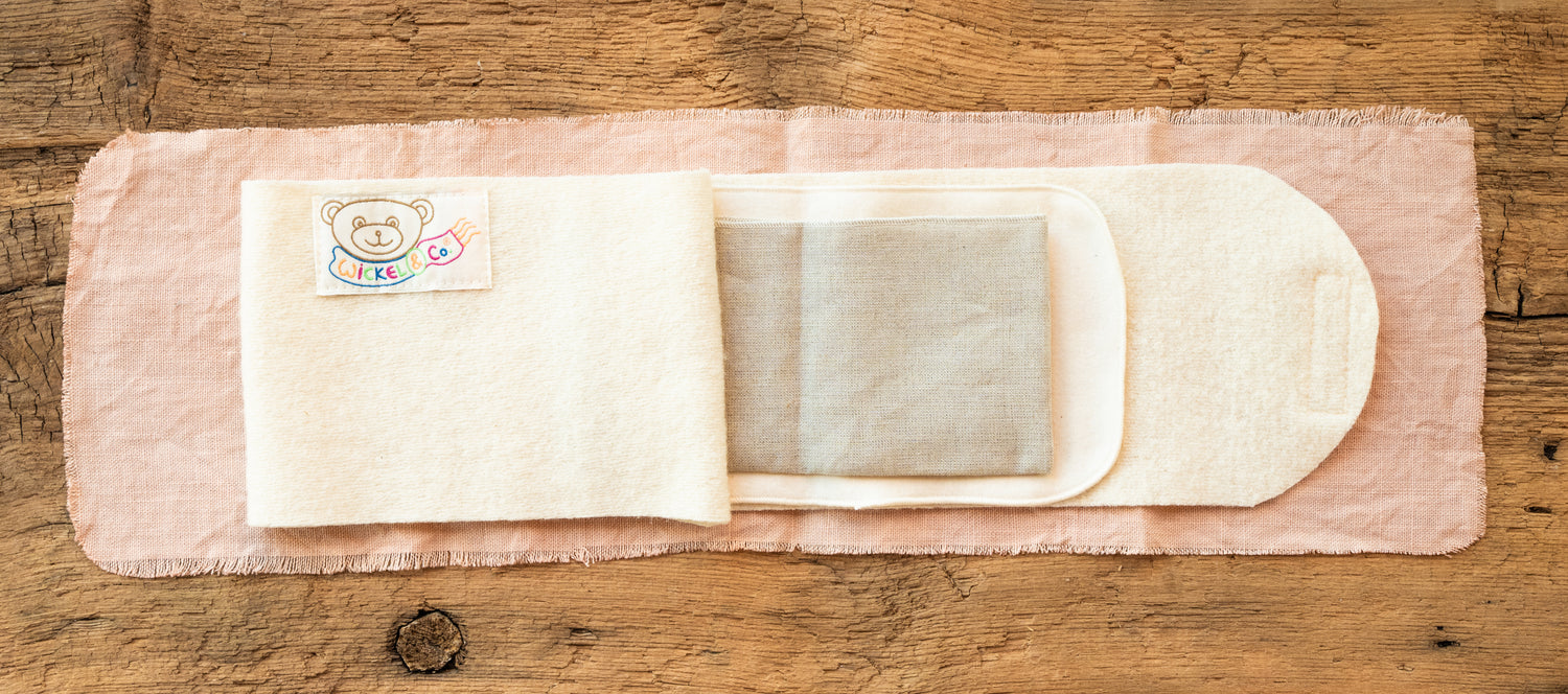 Woll-fühl® Bauch- und Brustwickel für Kinder
