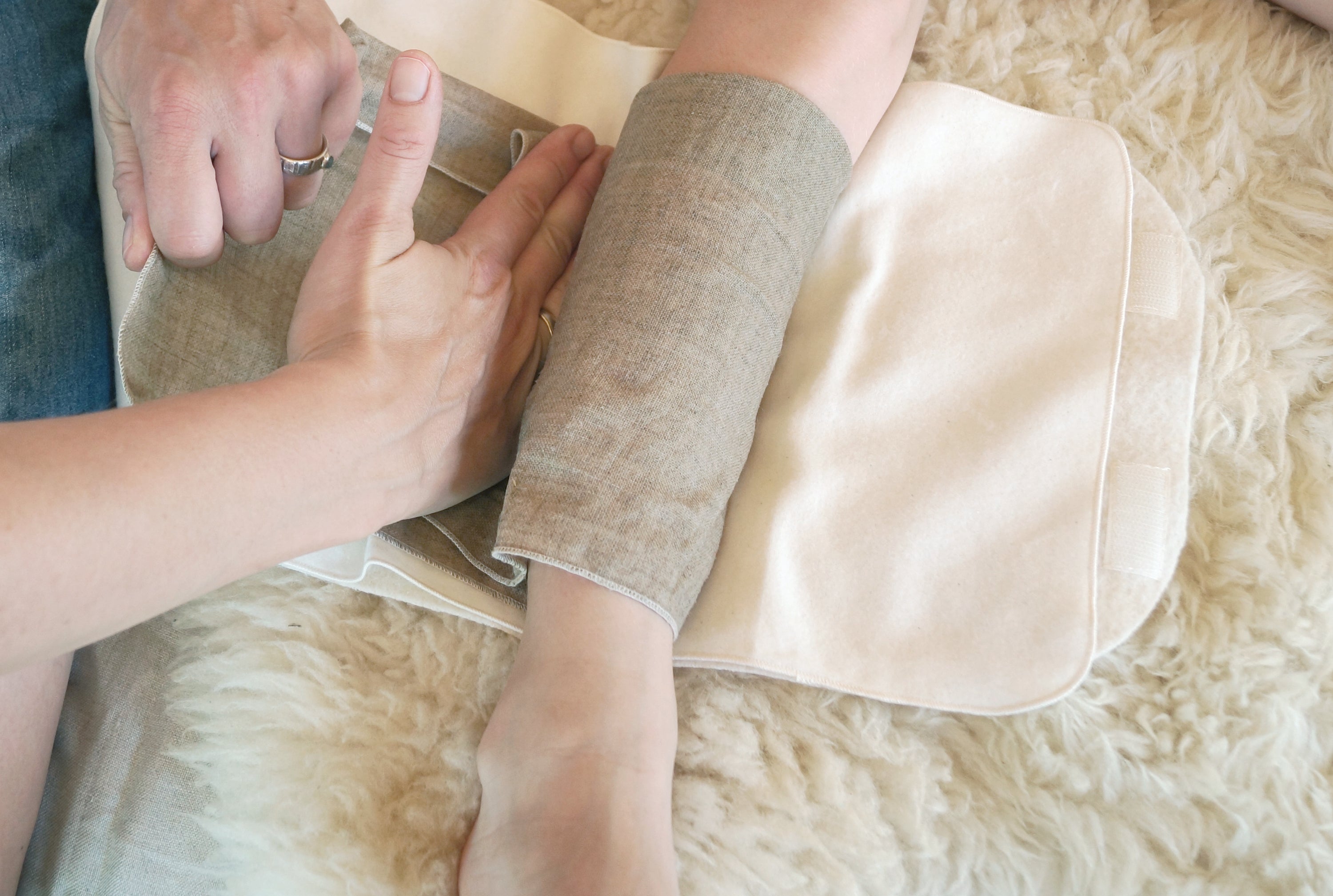 Woll-fühl® calf body wraps for children