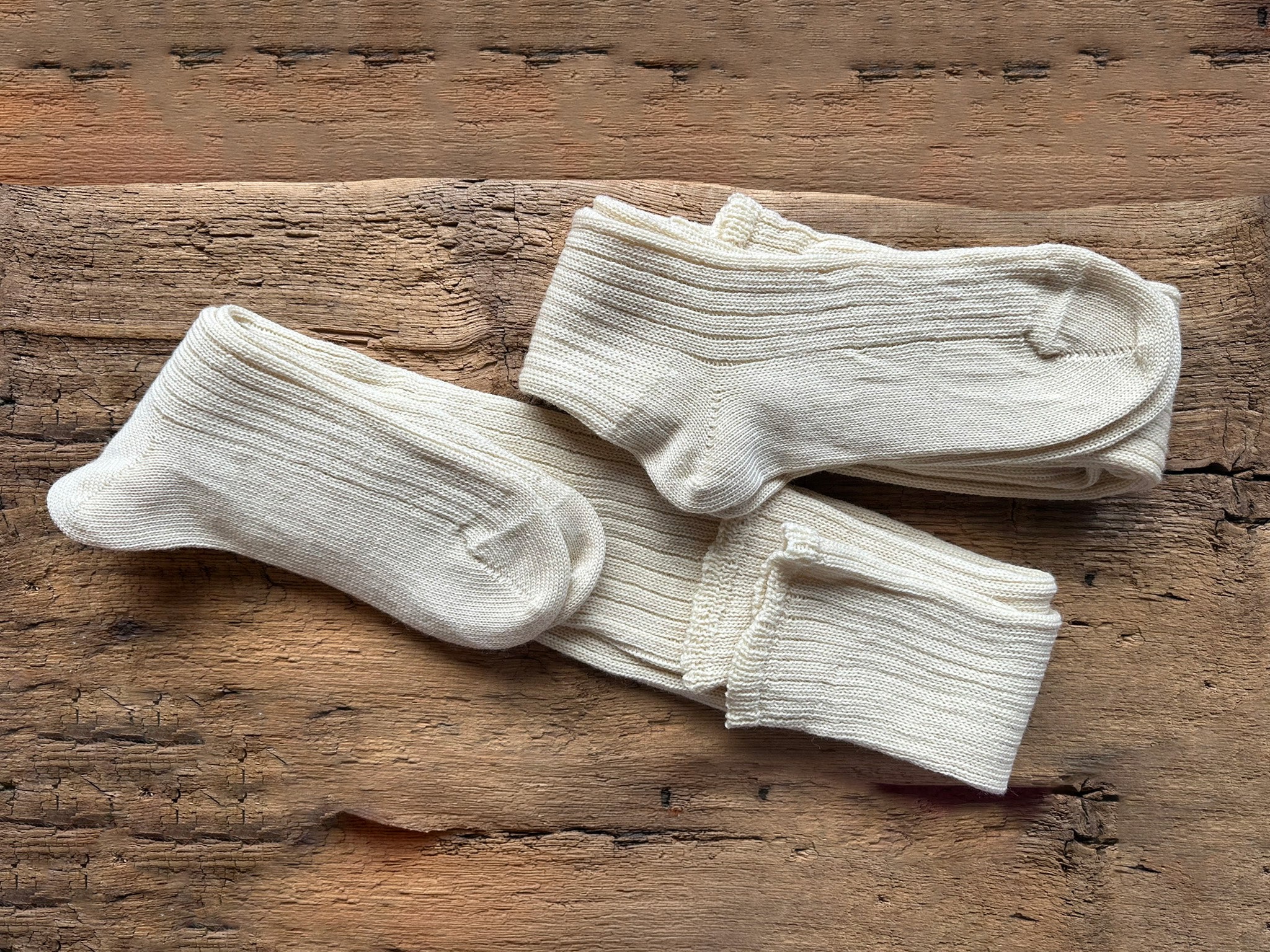 Wet stockings for both legs - short (knee-length)