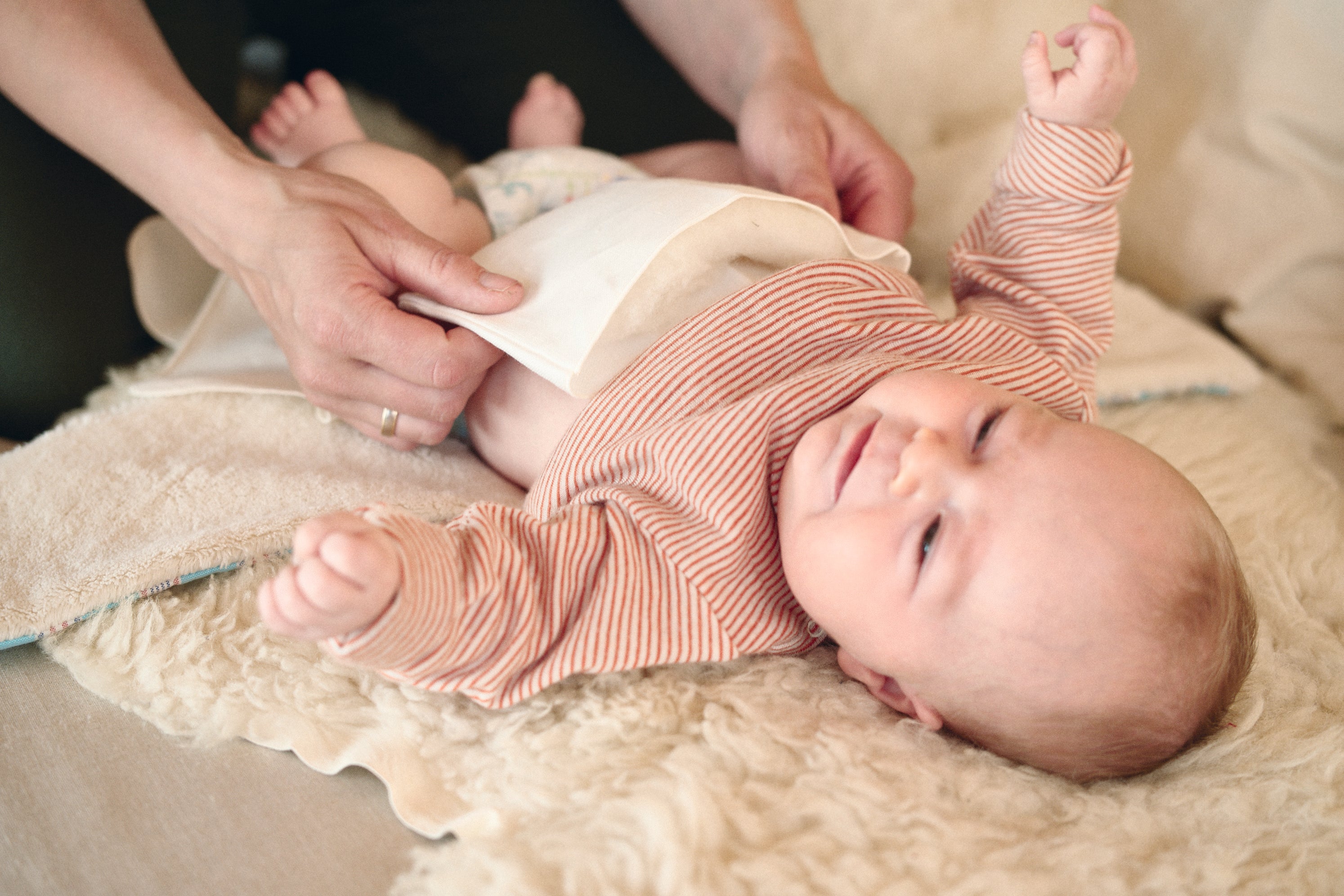 Chest and stomach body wrap for children, size 1, for infants