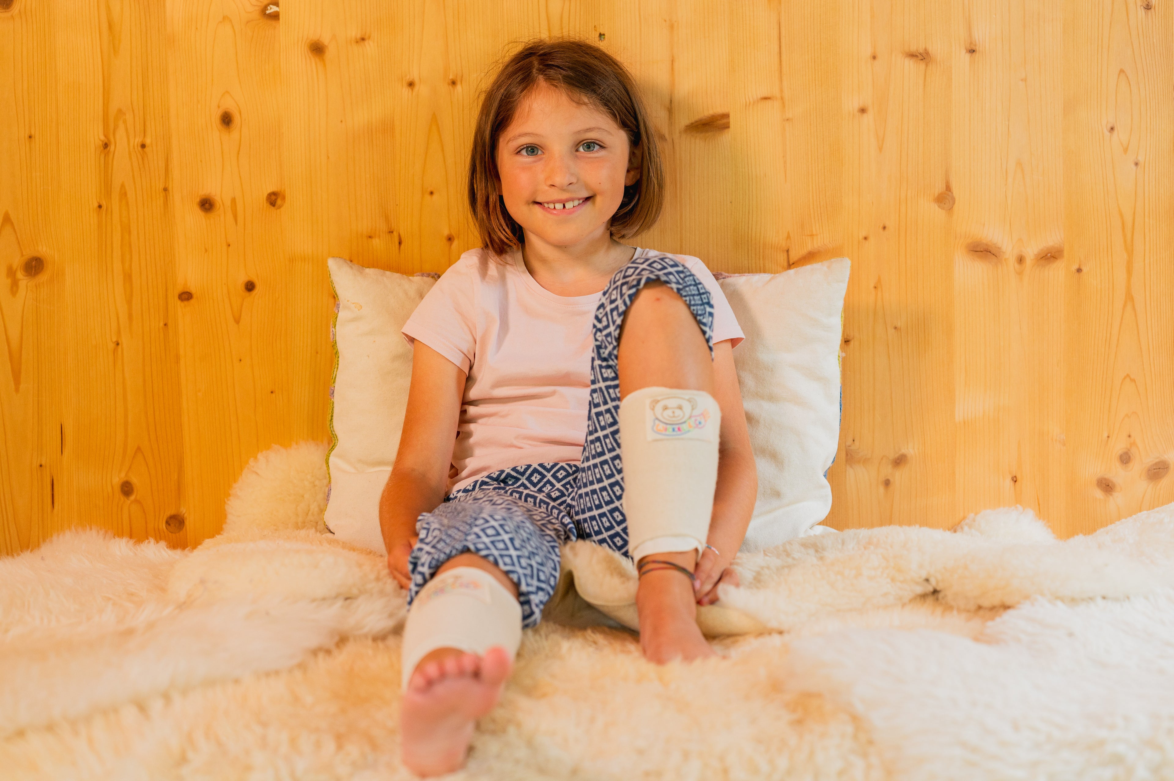 Woll-fühl® Wadenwickel für Kinder