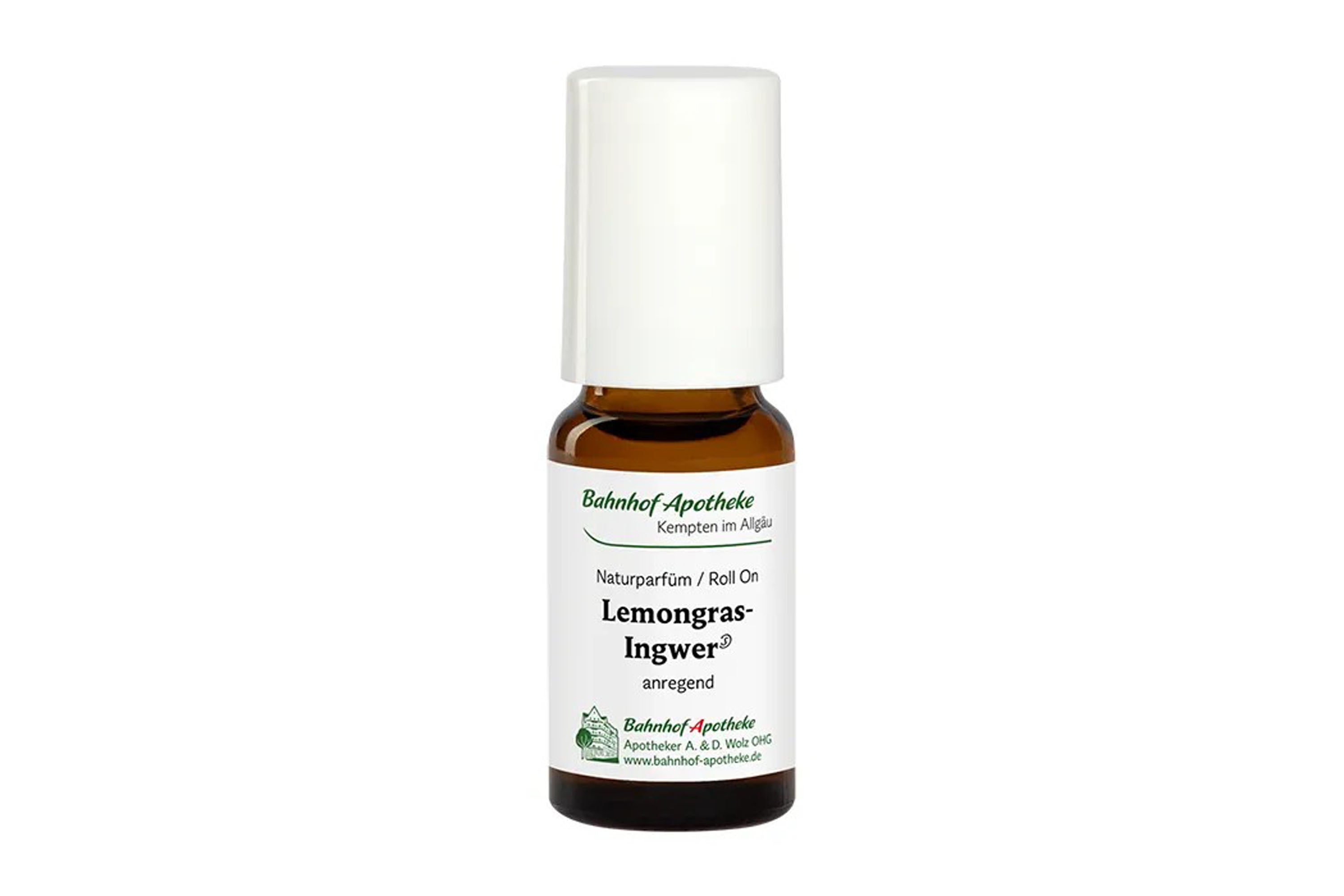 Lemongrass-Ginger Natural Perfume Roll-on 10 ml