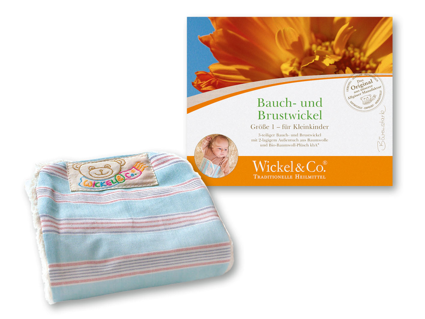 Bauch- und Brustwickel für Kleinkinder - Wickel &amp; Co.® - 4260646091176