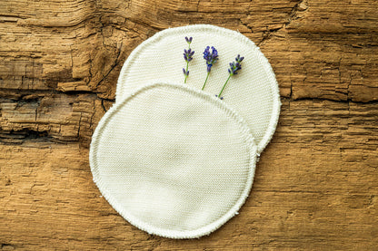 Stilleinlagen Seide/Wolle/Wolle (Ø 13 cm)