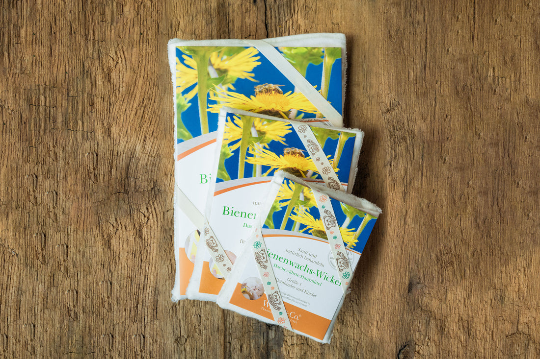 Bienenwachswickel-Set