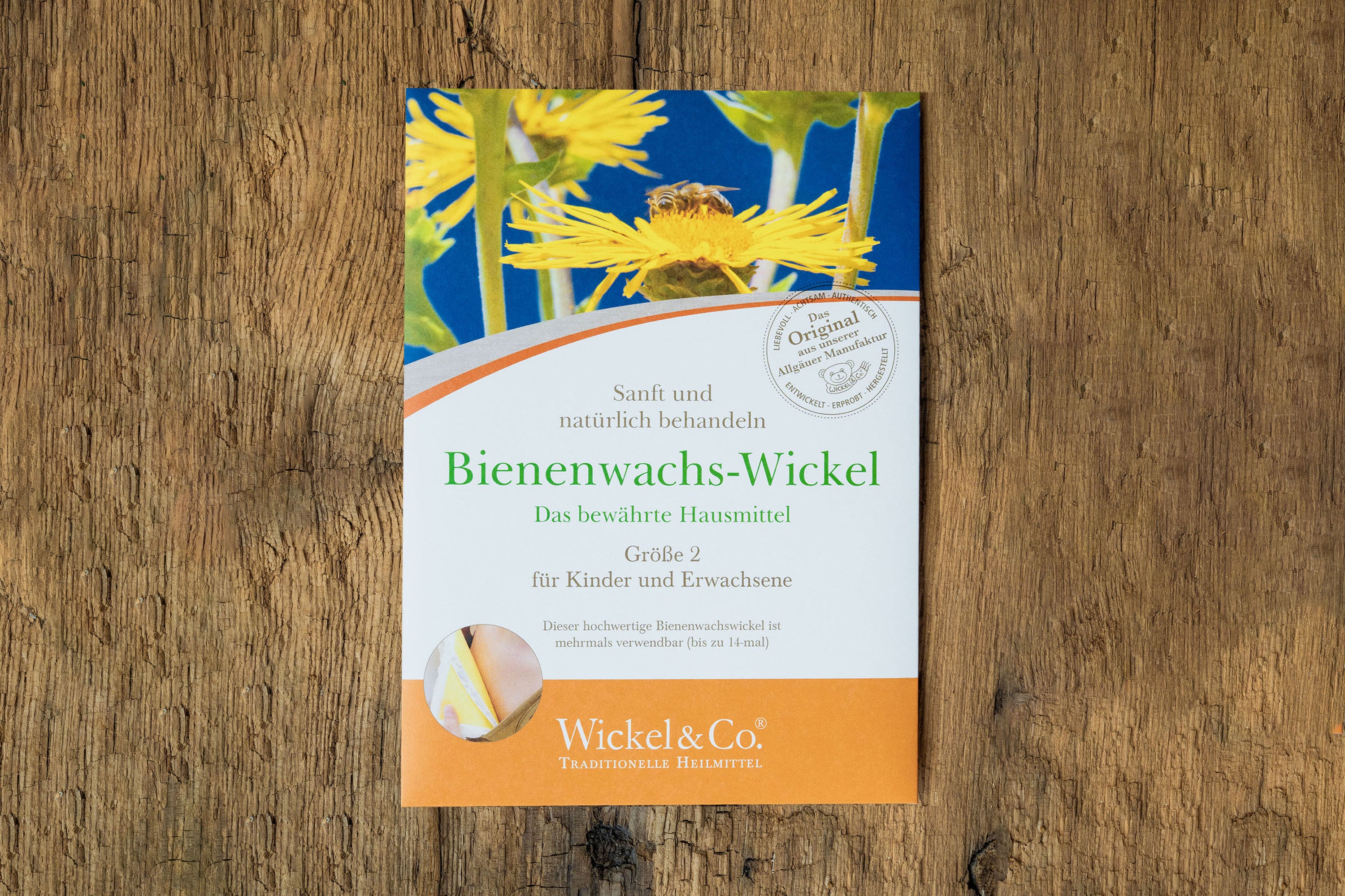 Beeswax compress