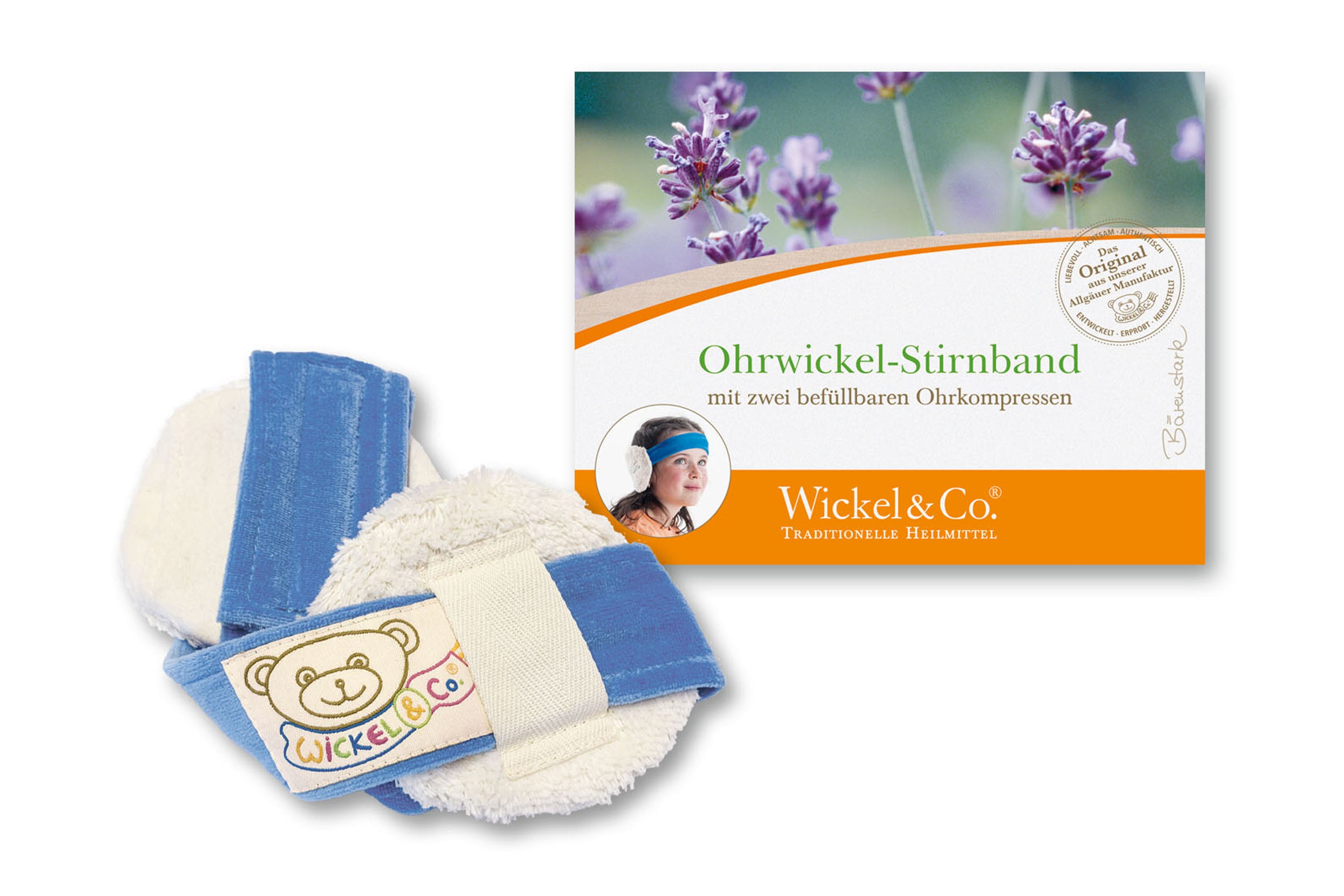 Ohrwickel-Stirnband