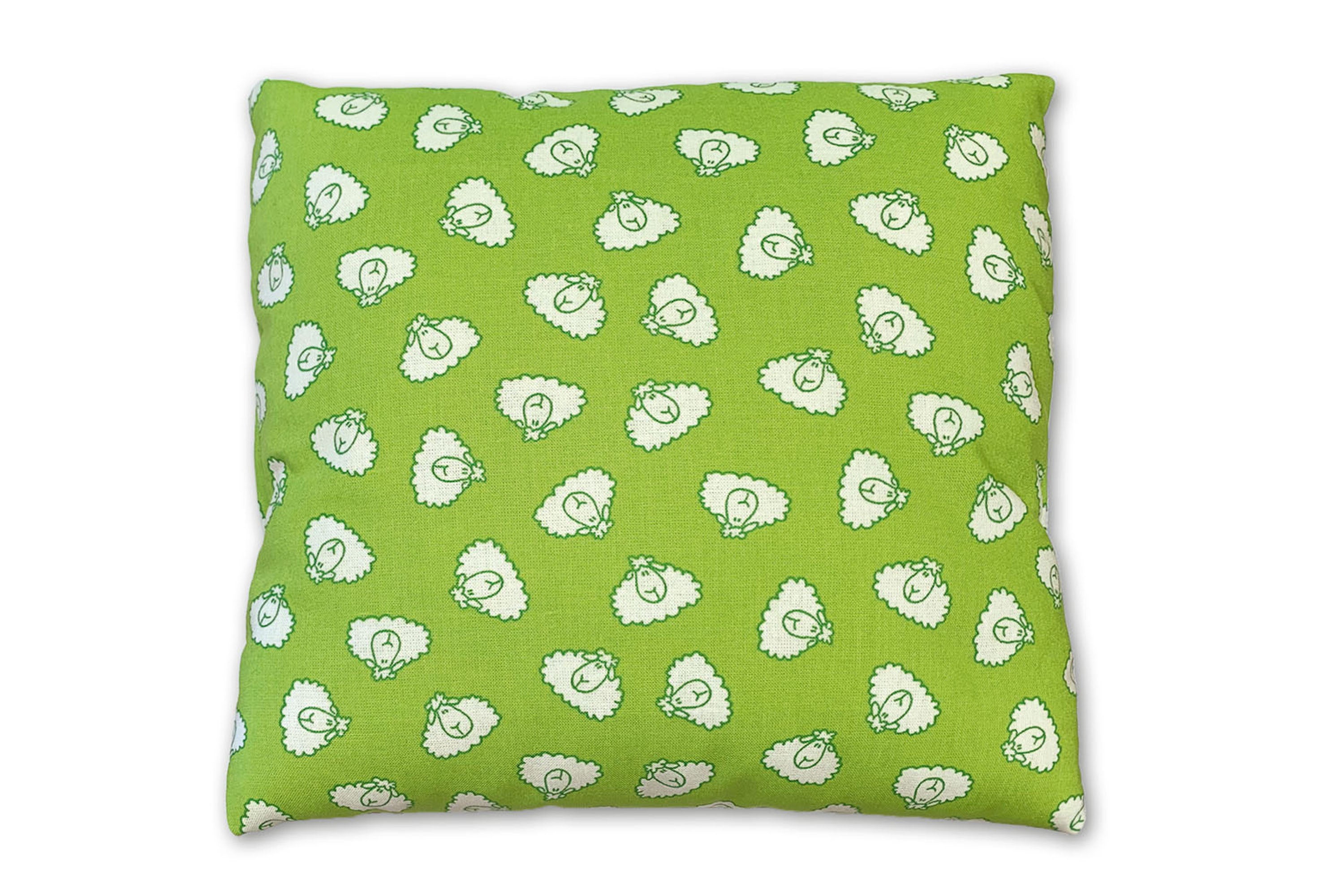 Cuddly pillow with healing wool