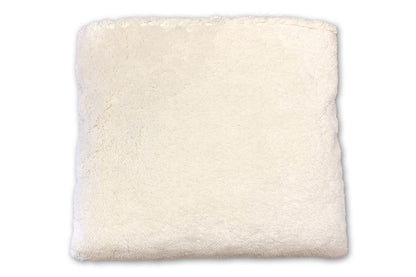 Kuschelkissen mit Plüsch und Heilwolle