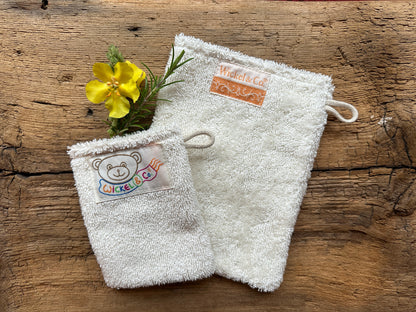 Frottee-Waschhandschuh
