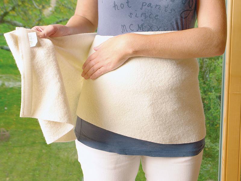 Woll-fühl® Bauch- und Rückenwickel für Erwachsene - Wickel &amp; Co.® - 4260646090018