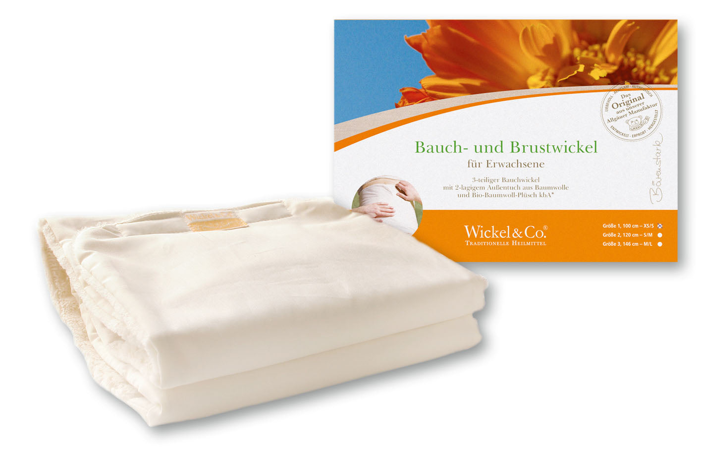 Bauch- und Brustwickel für Jugendliche und Erwachsene - Wickel &amp; Co.® - 4260646091053