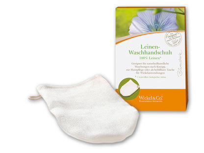 Leinen Waschhandschuh - Wickel &amp; Co.® - 4260646093095