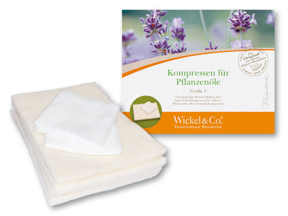 Kompressen für Pflanzenöle - Wickel &amp; Co.® - 4260646094115