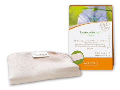 Leinentücher Gr.2 (2 Stück) - Wickel &amp; Co.® - 4260646096249